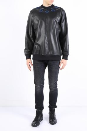 Leather front oversized sweatshirt, zdjęcie 2 Leather front oversized sweatshirt od Givenchy